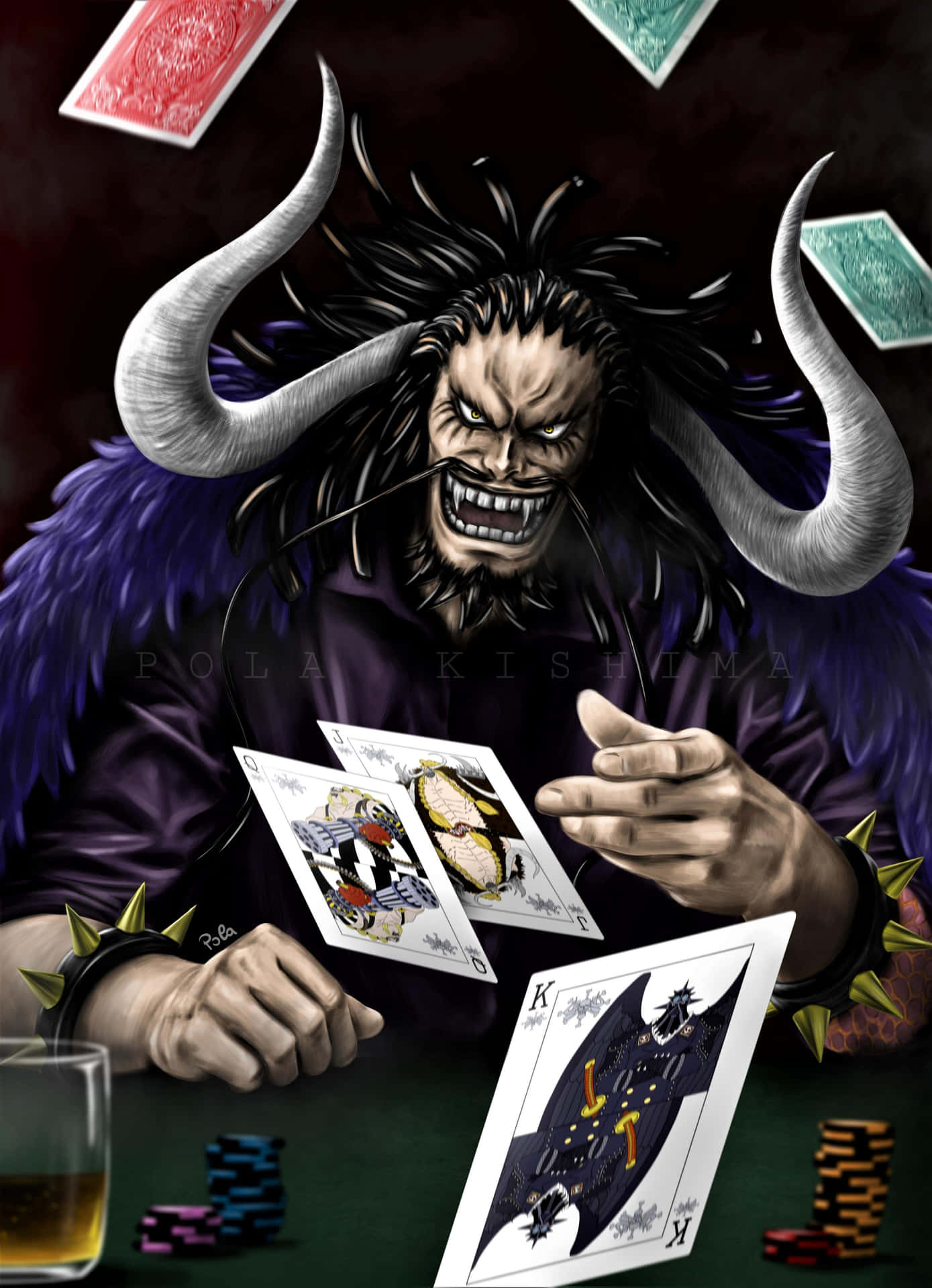 Subordinate Monster Ox Background
