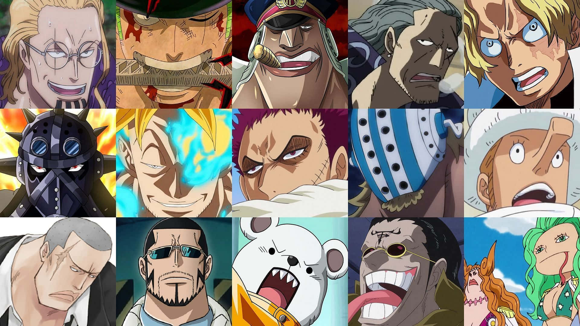 Subordinate One Piece Character Background