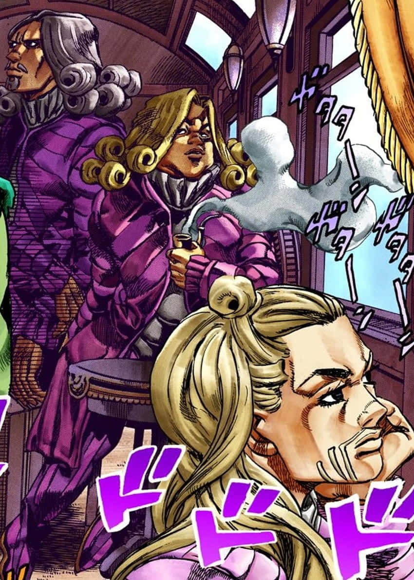 Subordinate Steel Ball Run Background