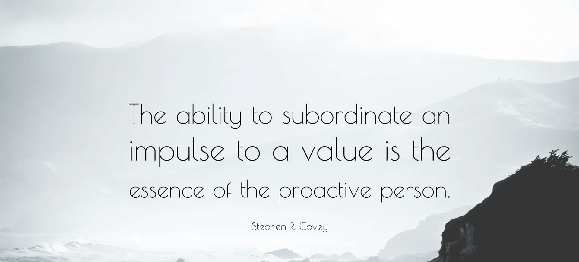 Subordinate Text Quote Short Background