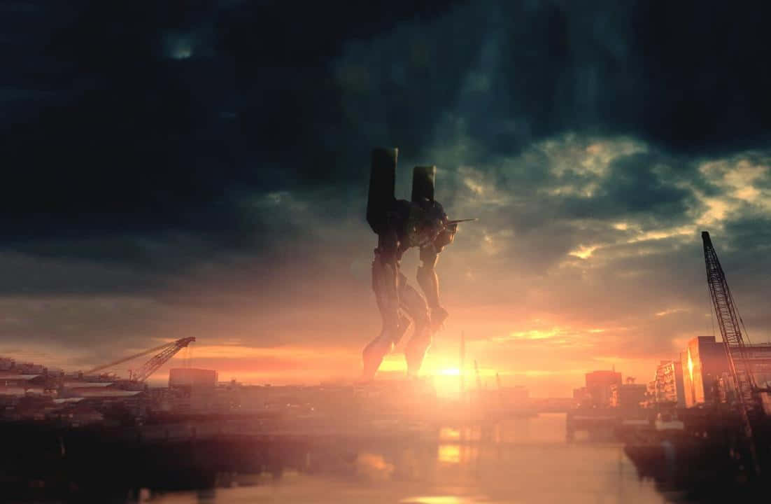 Subtle Anime Evangerion Shogouki Eva-01 Background