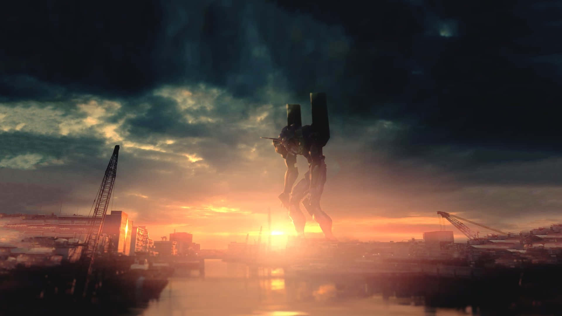 Subtle Anime Neon Genesis Evangelion Eva-01 Background