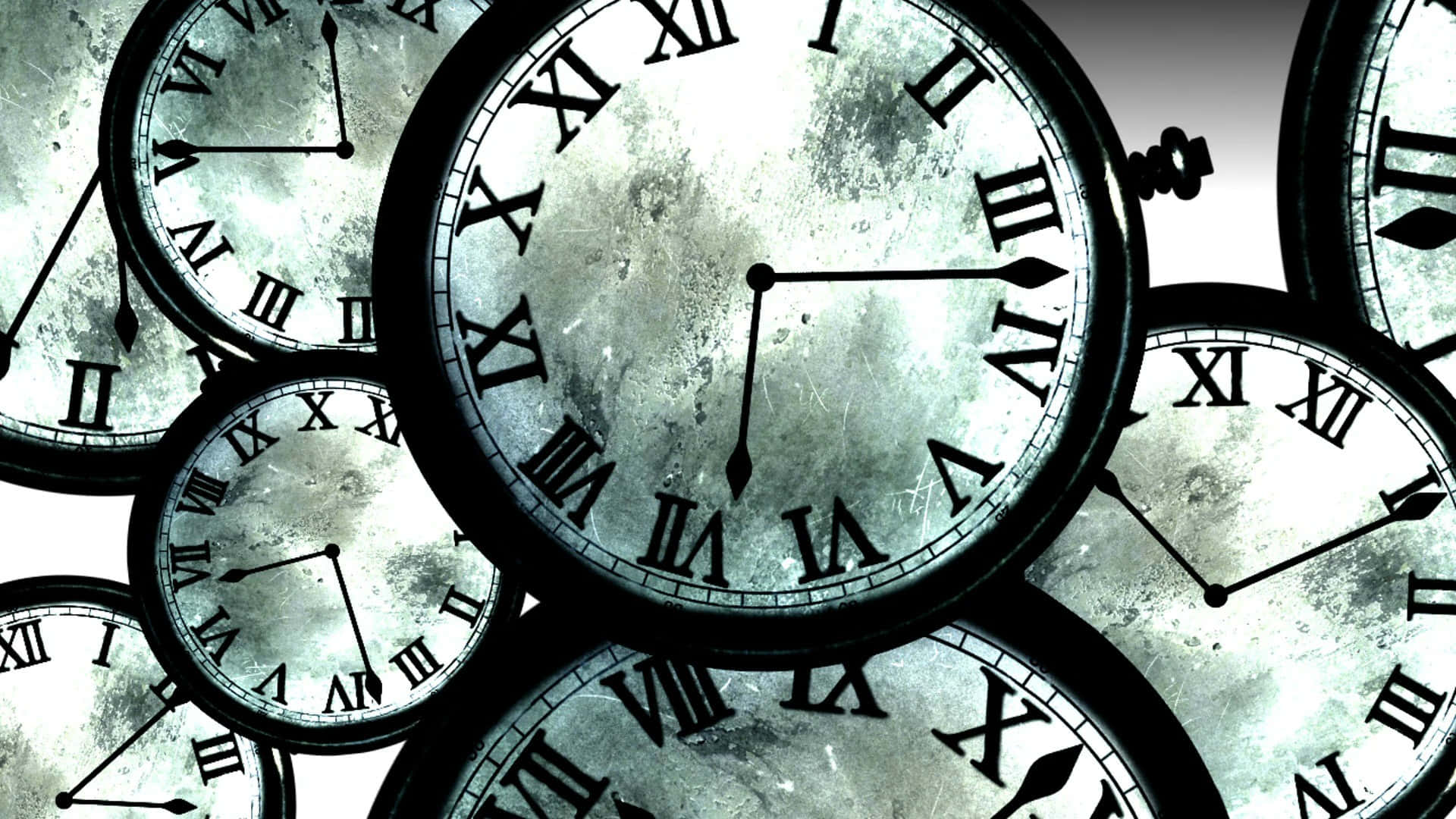 Subtle Anime Steins;gate Analog Clocks Background