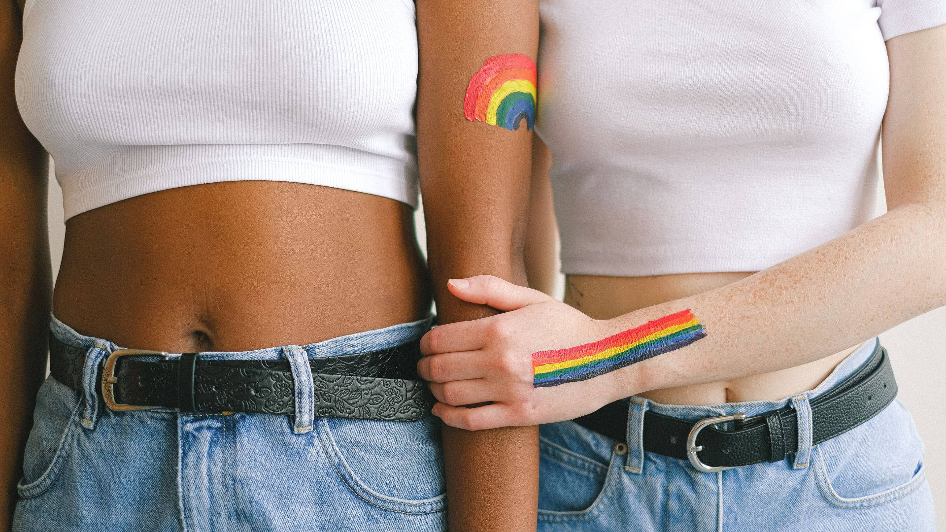 Subtle Lgbt Rainbow Tattoos On Bodies