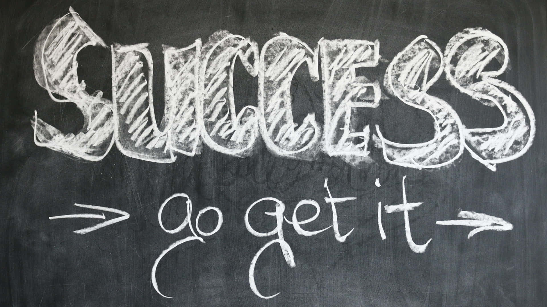 Successful Chalk Lettering Background