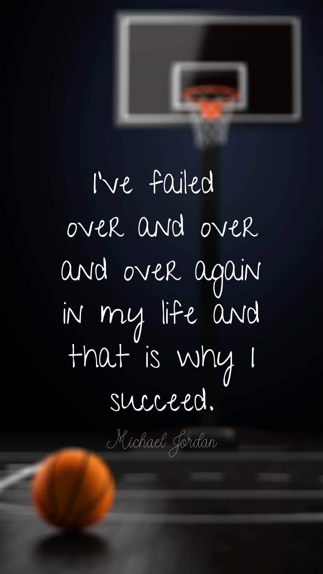 Successful Quote By Michael Jordan Background