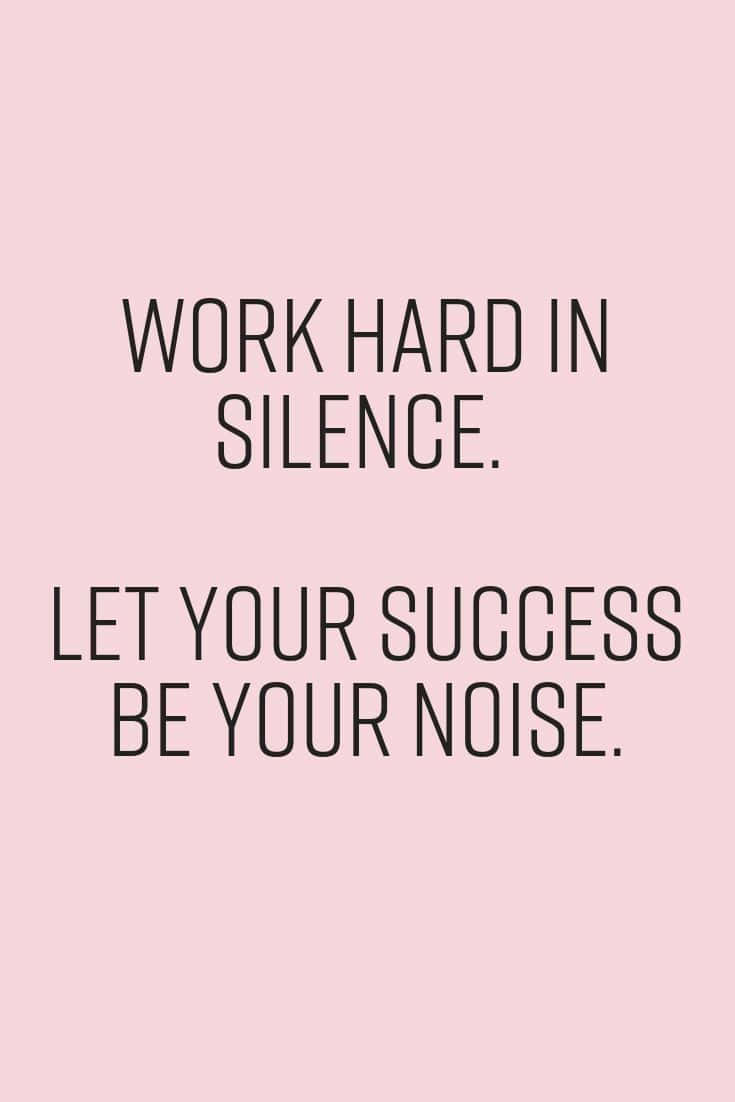 Successful Quote Phone Background