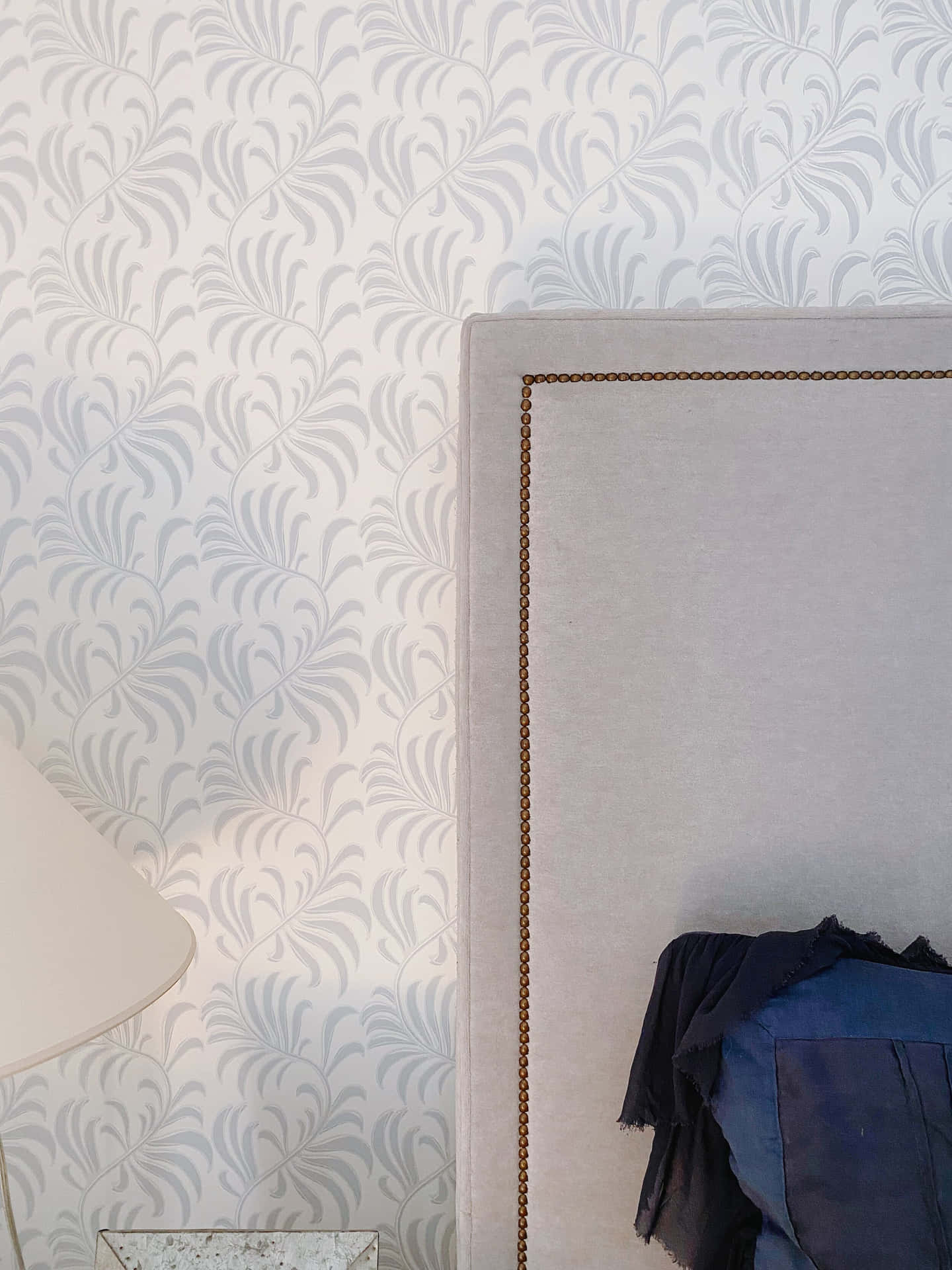 Succinct Bedroom Design Background