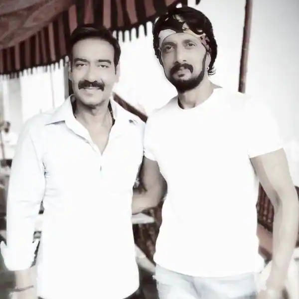 Sudeep And Arjay Devgn Background