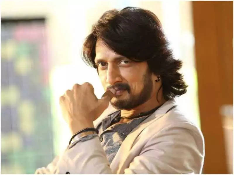 Sudeep Thumb On Lip Background