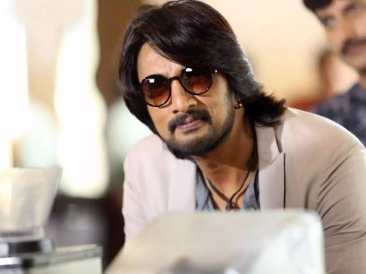 Sudeep With Brown Shades