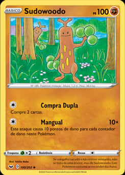 Sudowoodo - A Quirky Pokemon With Stone-like Features Background