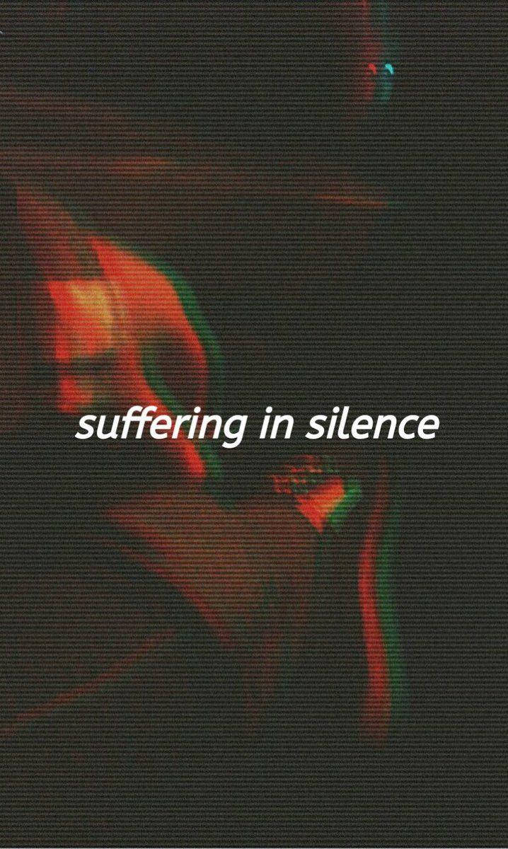 Suffering In Silence Trippy Aesthetic Background