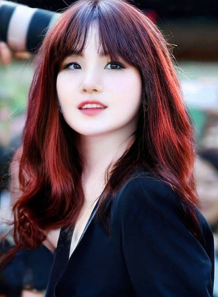Suga Bts Girls Cute Red Hair Background