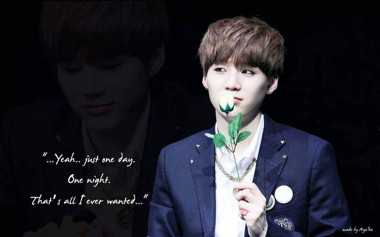 Suga Bts Just One Day Background