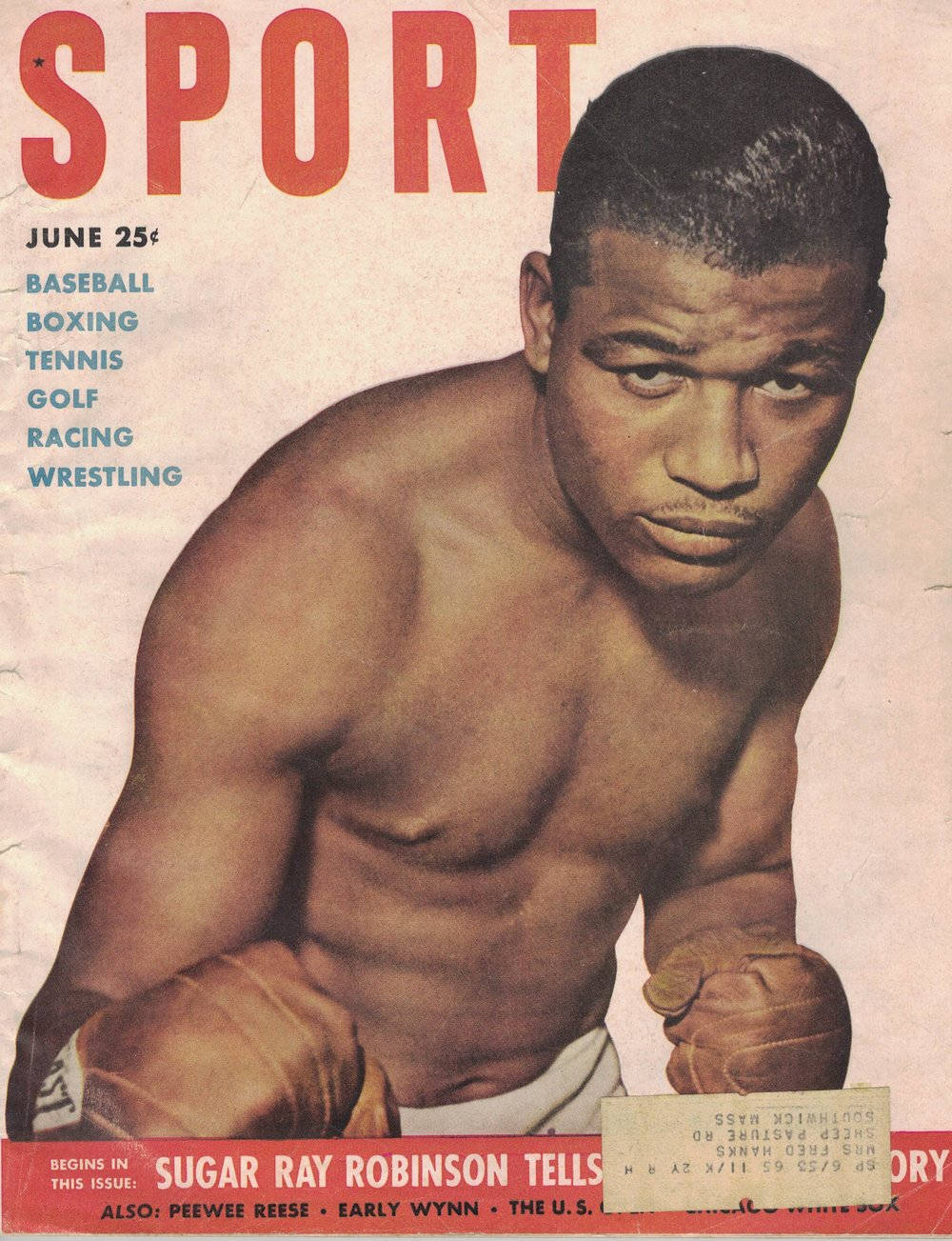 Sugar Ray Robinson Sport Magazine