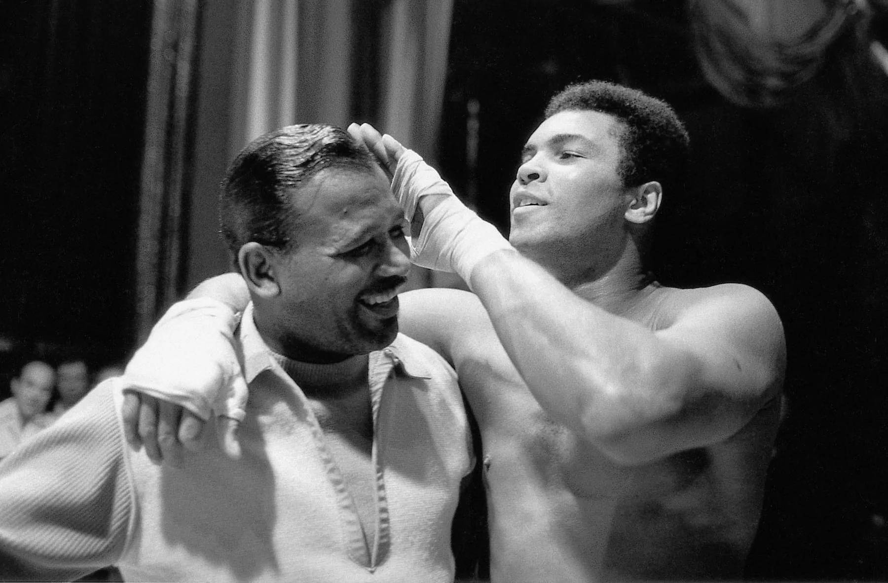 Sugar Ray Robinson Training Muhammad Ali