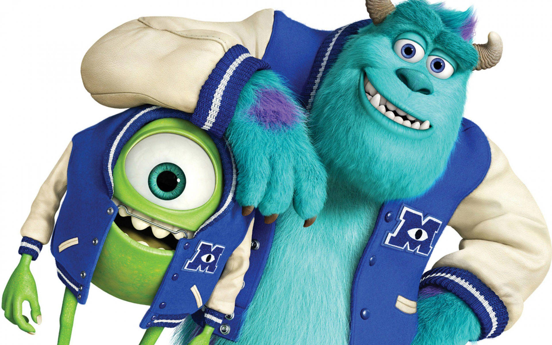 Sulley & Mike Monsters Background