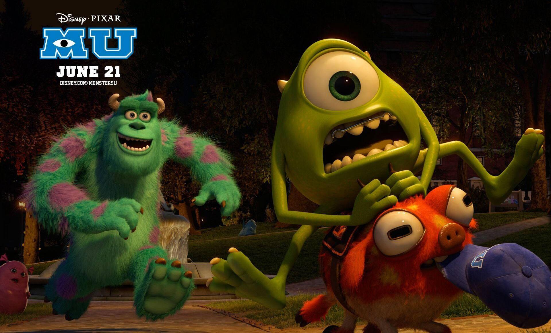 Sulley & Mike Quirky Poster