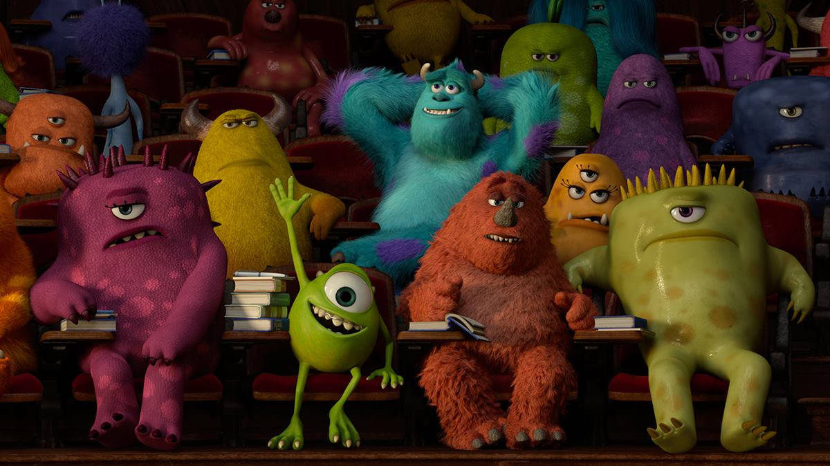 Sulley & Mike’s Monsters Class Background