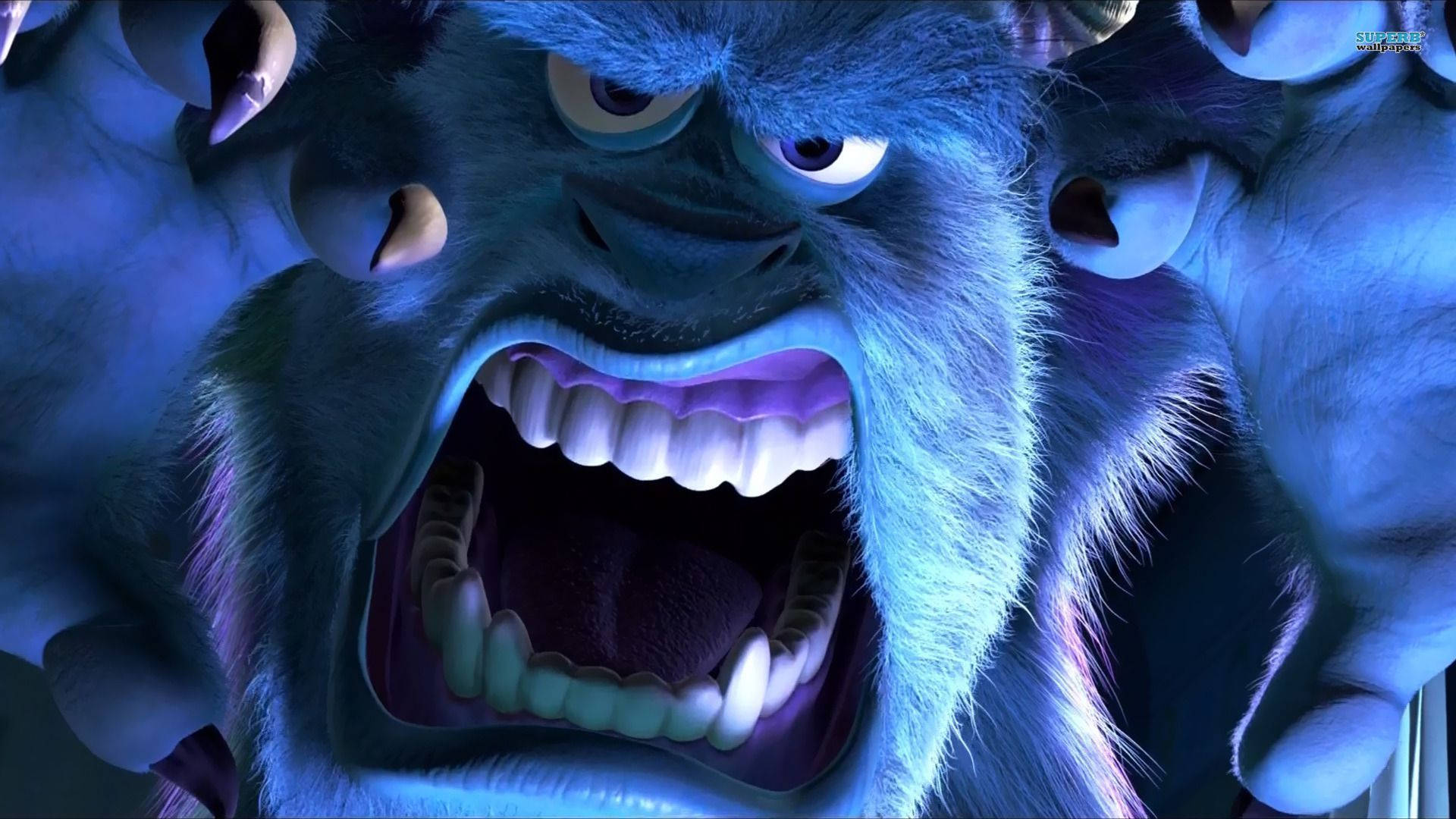 Sulley The Famous Scarer Background