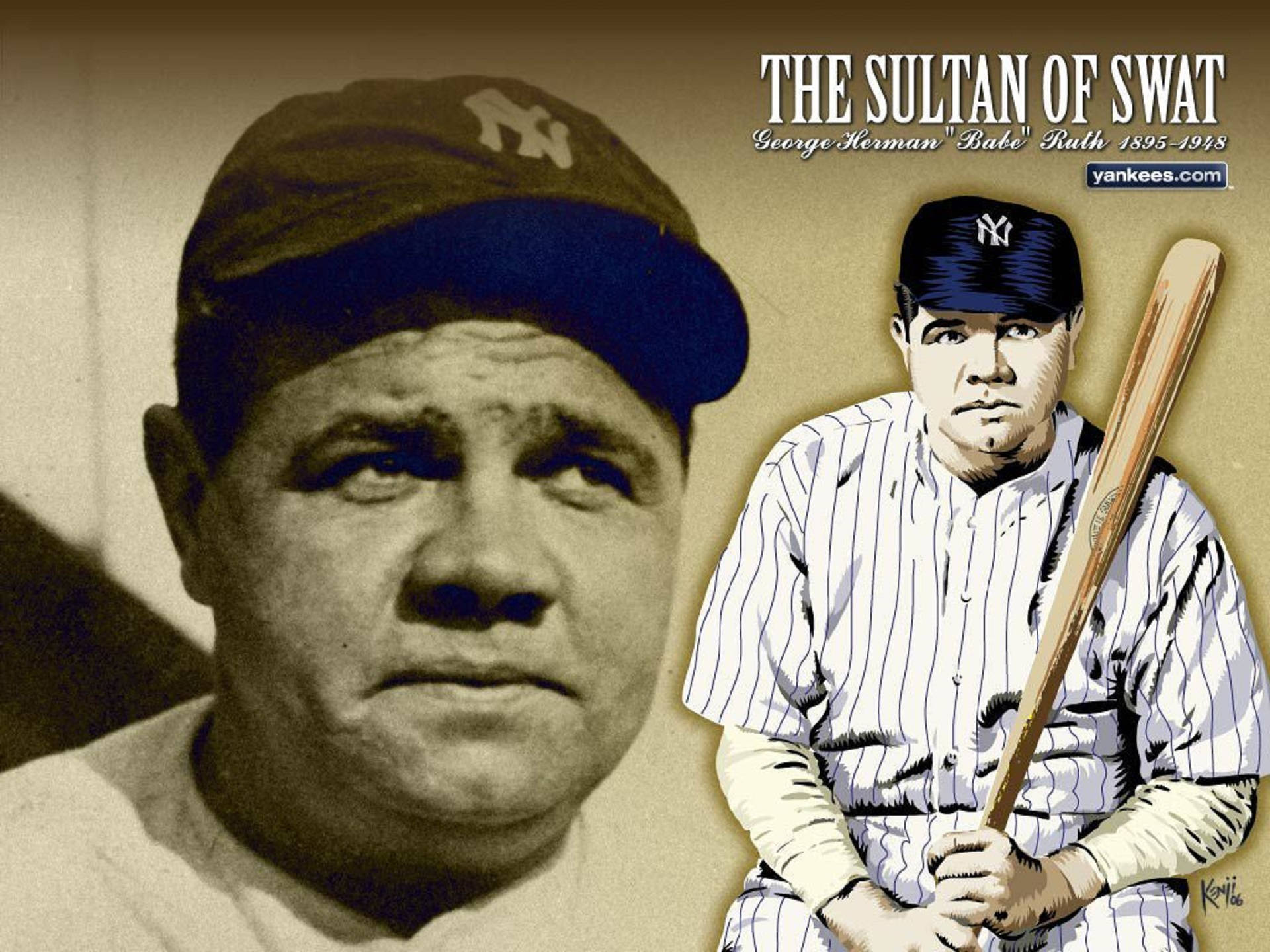 Sultan Of Swat Babe Ruth Background