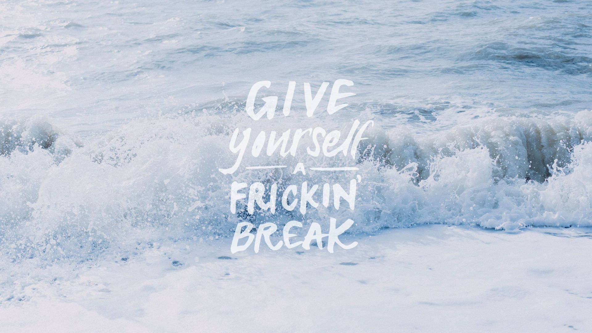 Summer Aesthetic Beach Wave Quote