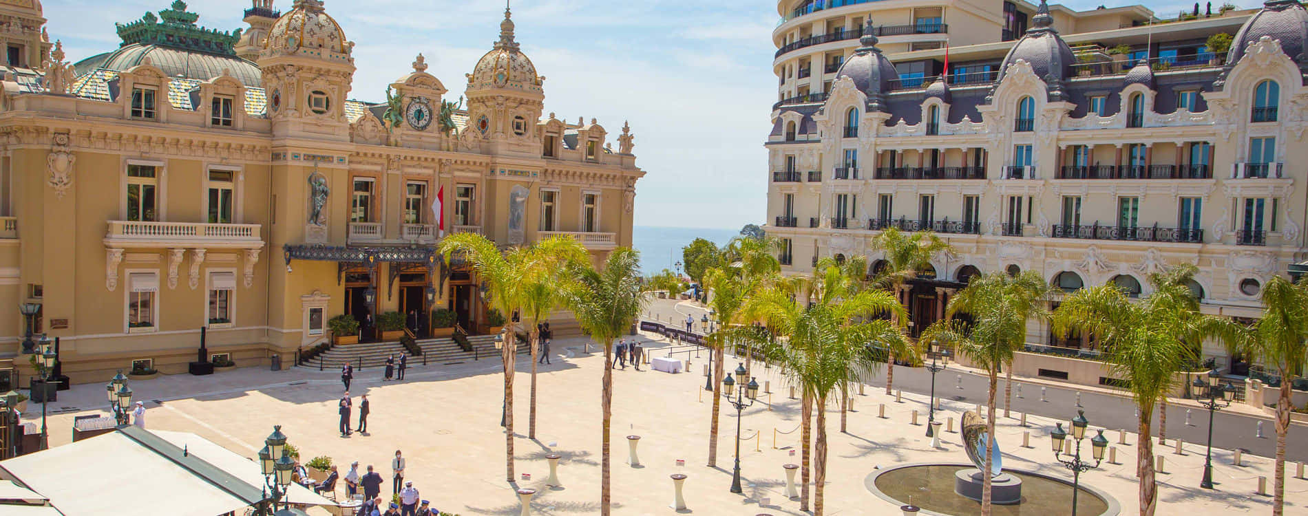 Summer At Casino De Monte Carlo Background