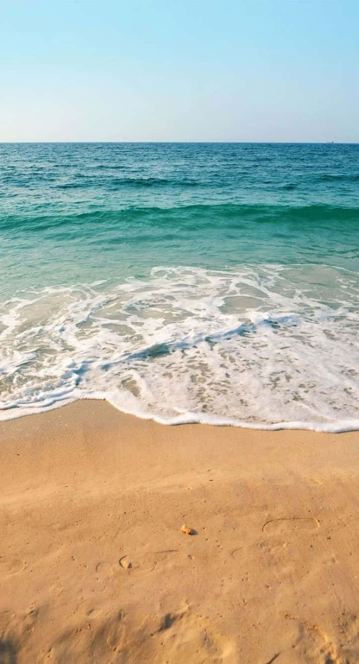 Summer Beach Iphone Waves Background