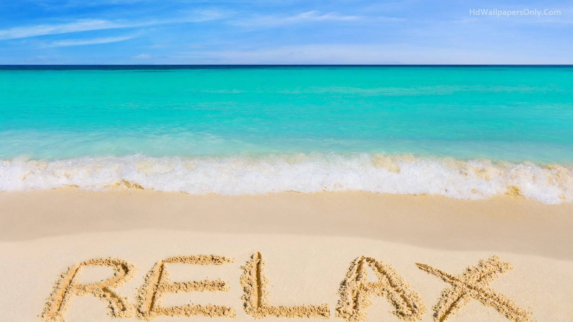 Summer Beach Relax Laptop Background