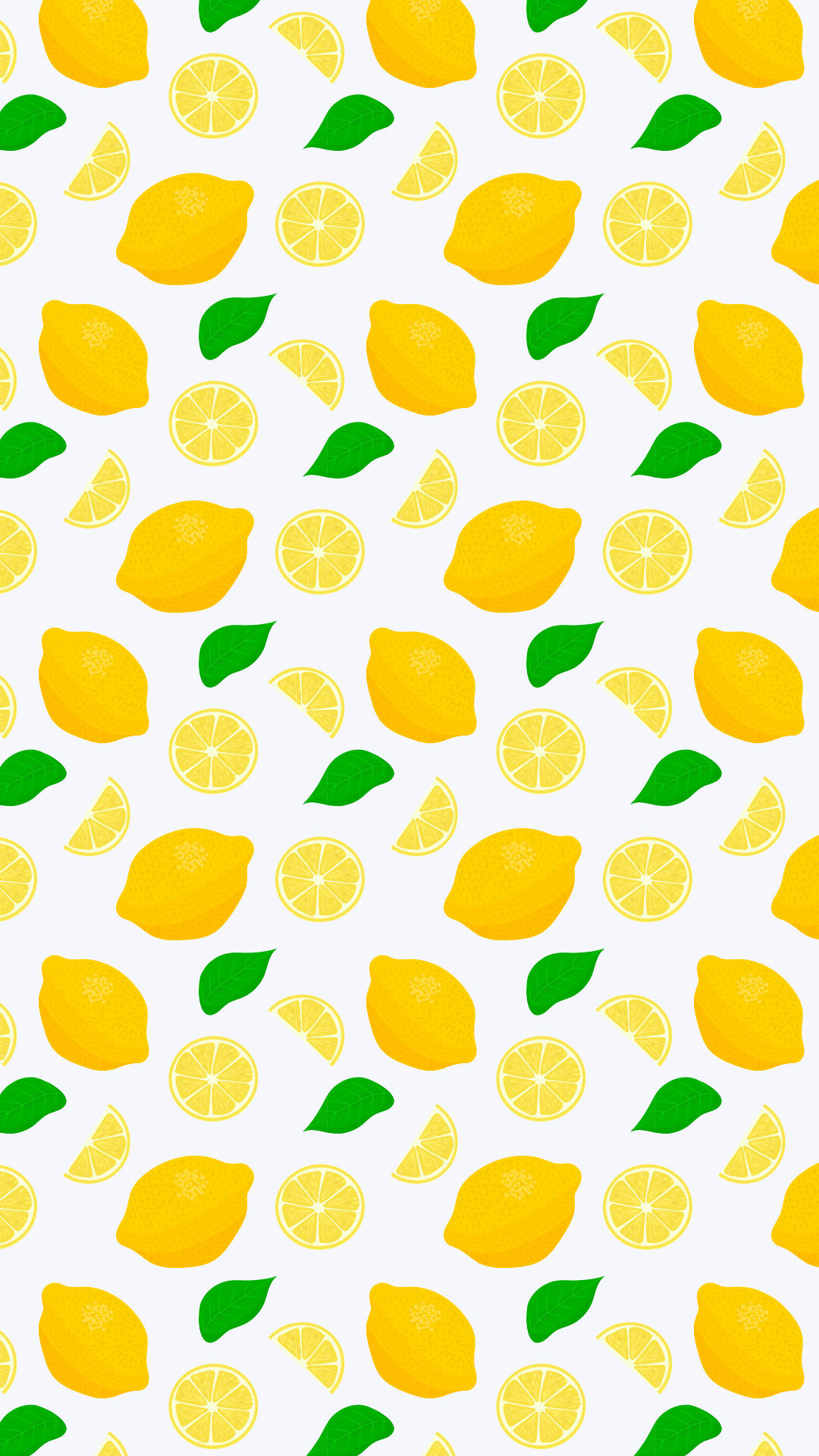 Summer Iphone Lemon Pattern