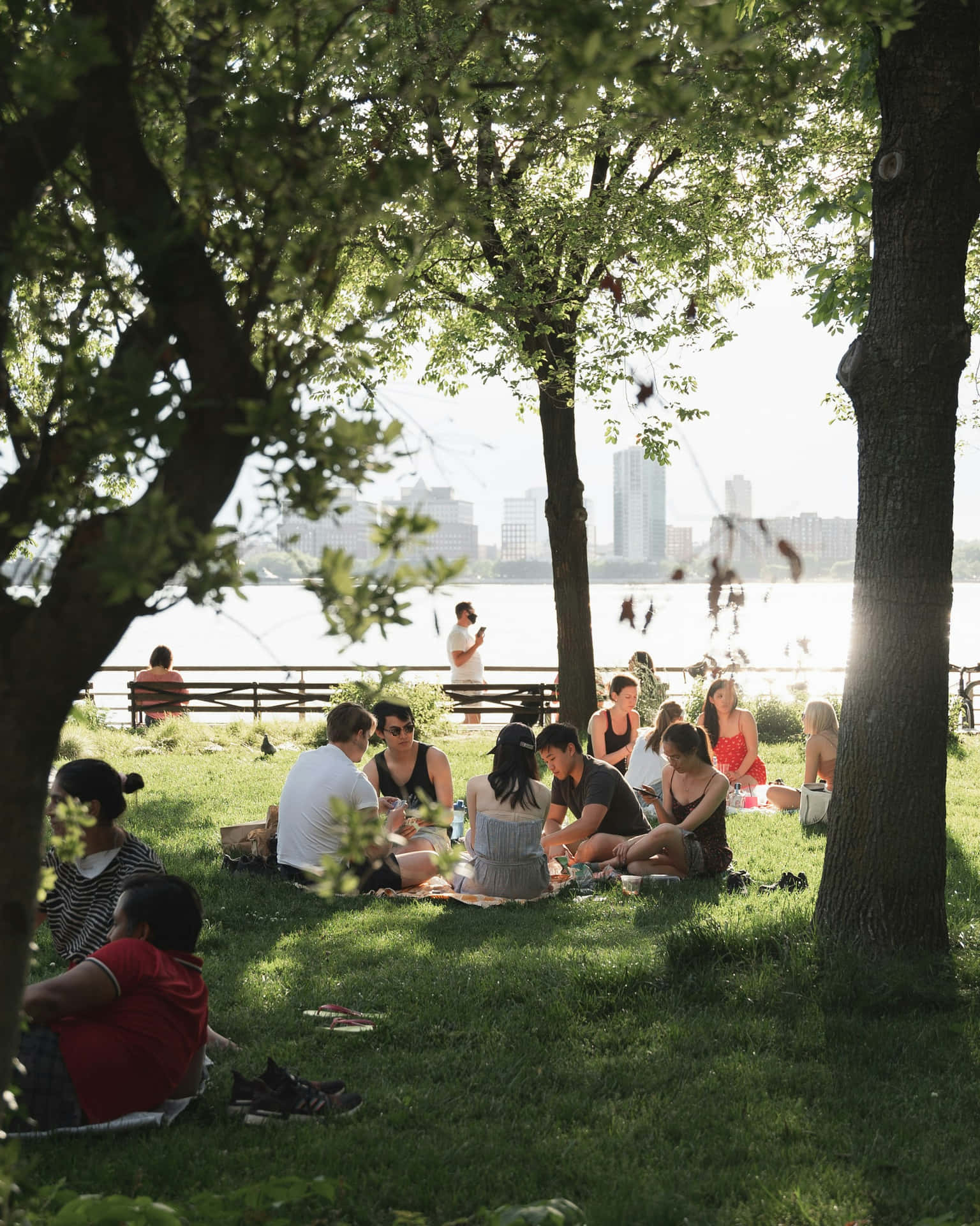 Summer Picnic By The River