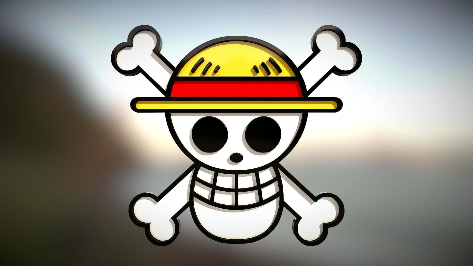 Summer Ready With Straw Hat Logo Background