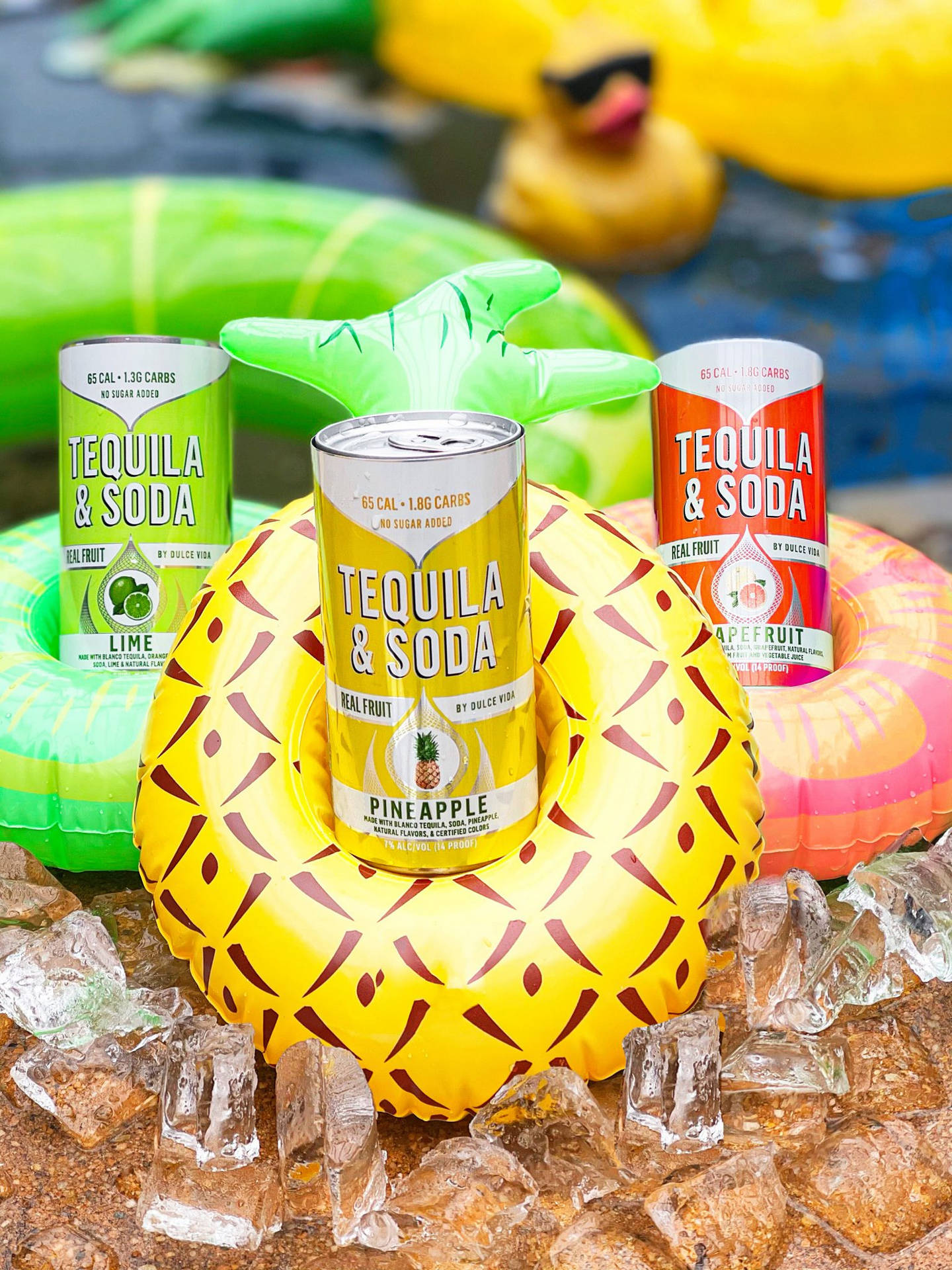 Summer Tropical Drink Dulce Vida Tequila