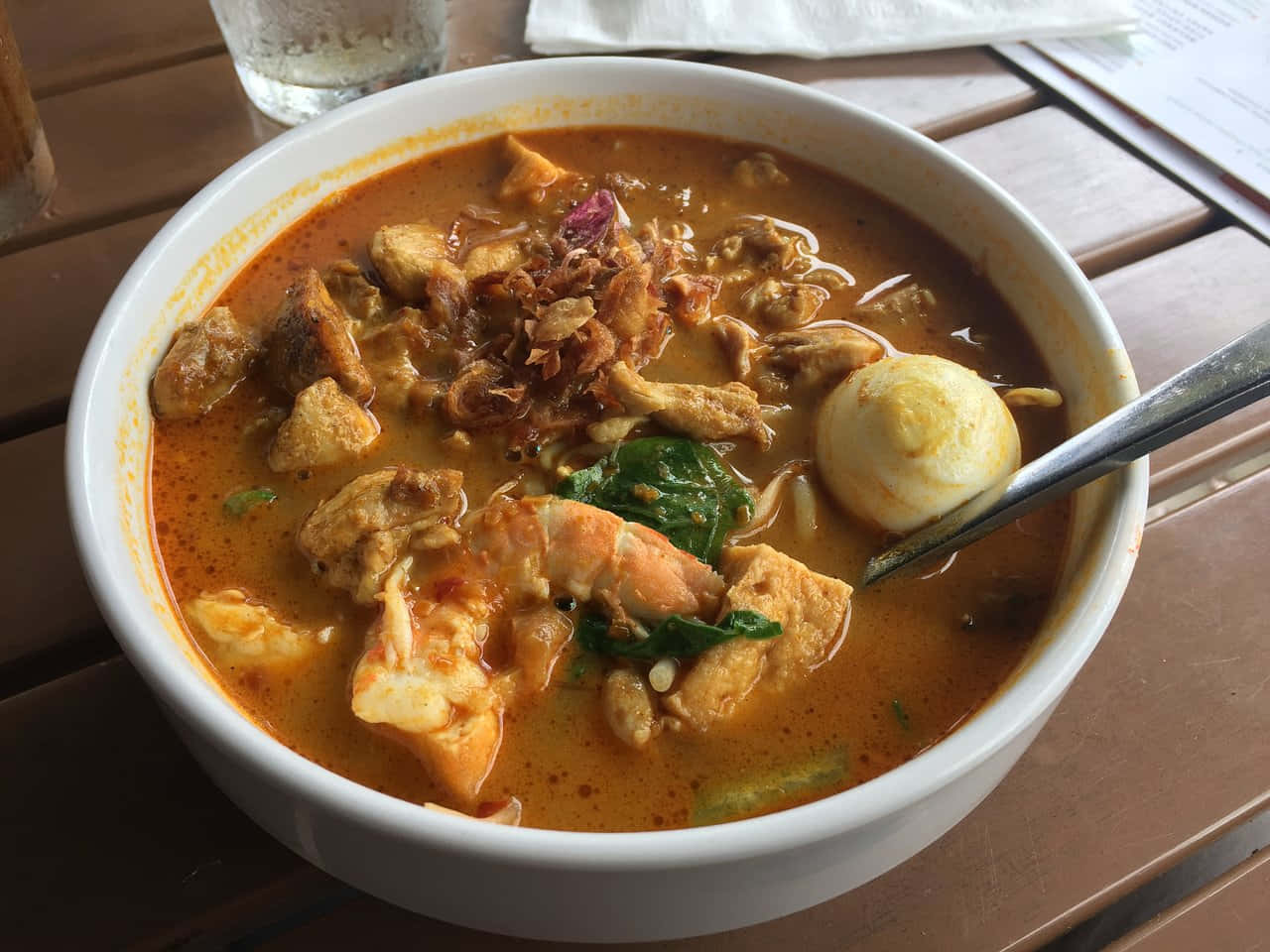 Sumptuous Florida Version Of Curry Laksa