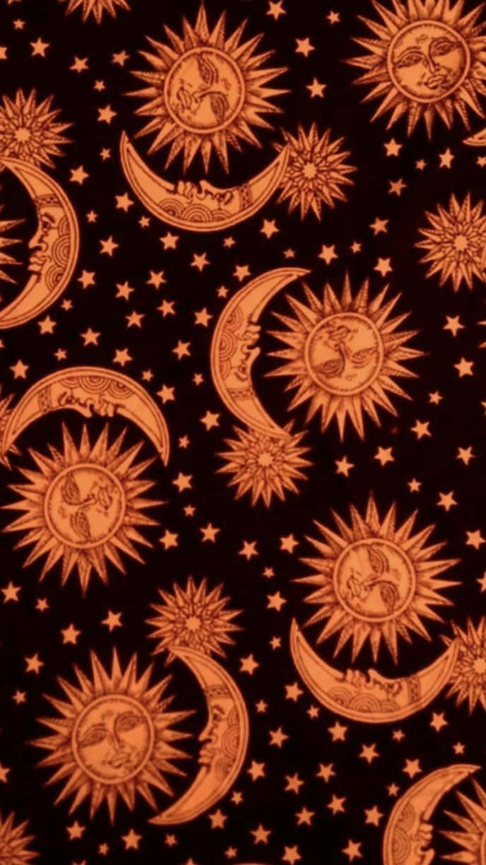 Sun And Moon Aesthetic: Celestial Connection Background