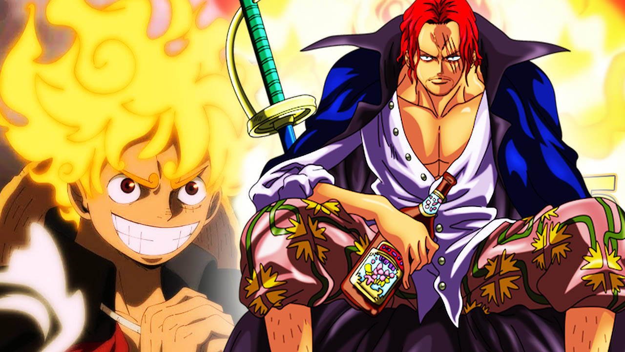 Sun God Nika And Shanks Background