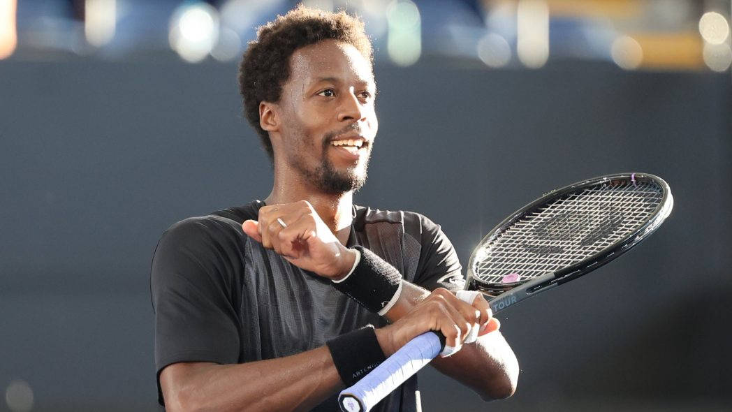 Sun Shining On Gael Monfils