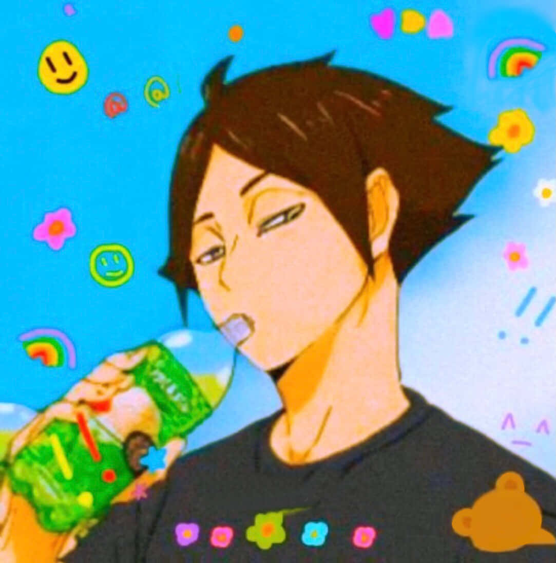 Suna Rintarou Cute Aesthetic Digital Fan Art Background