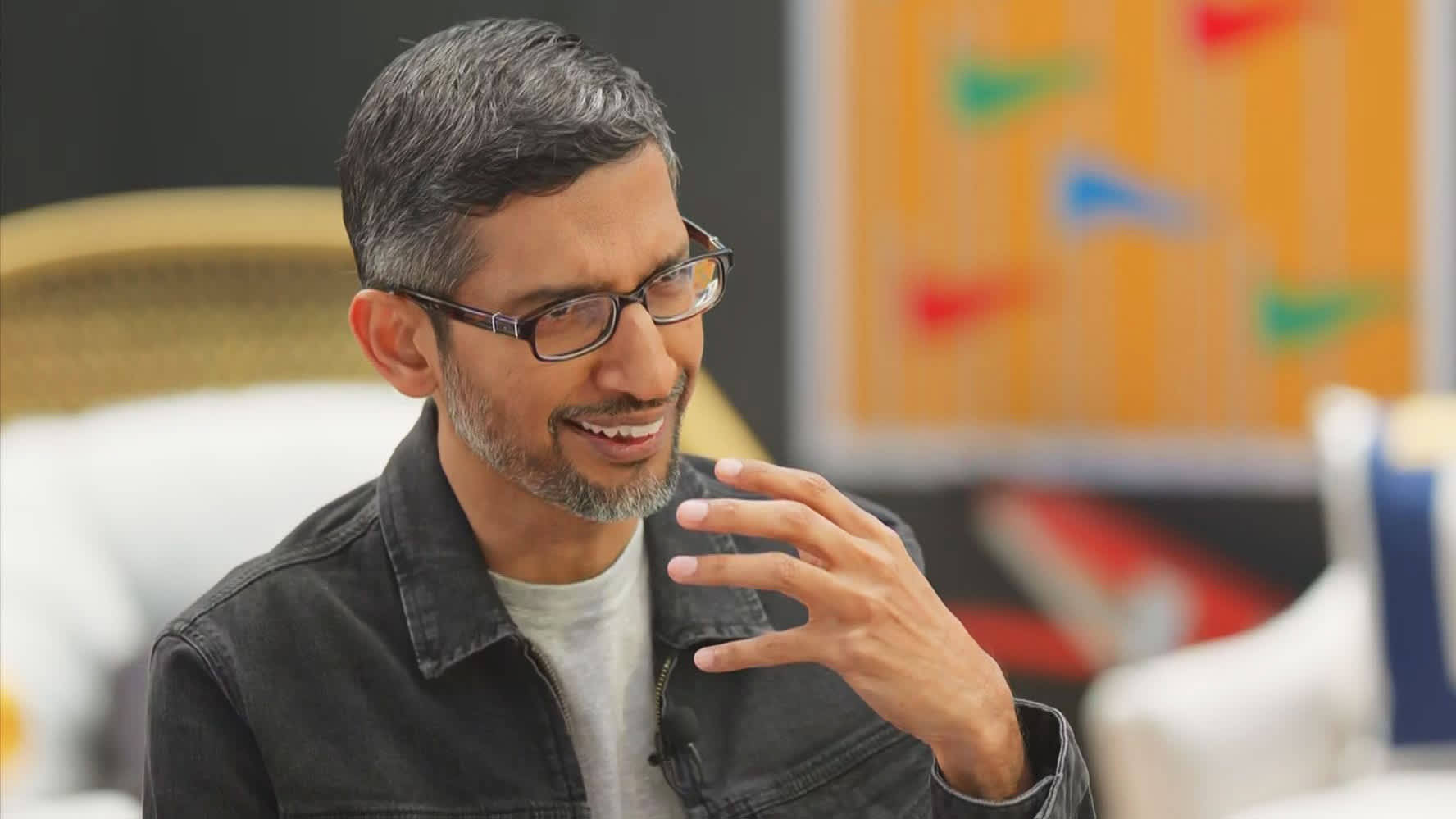 Sundar Pichai Google Ceo Interview Background