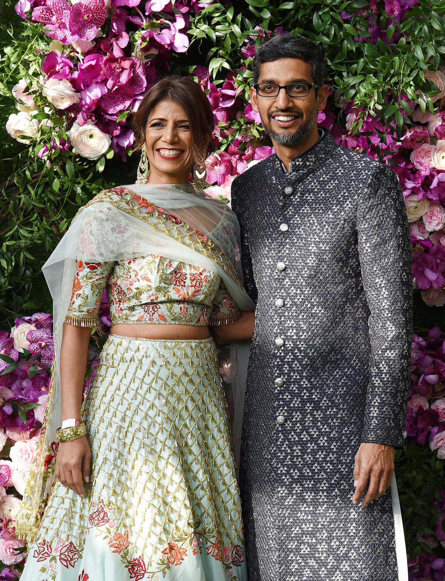 Sundar Pichai Wedding Photo