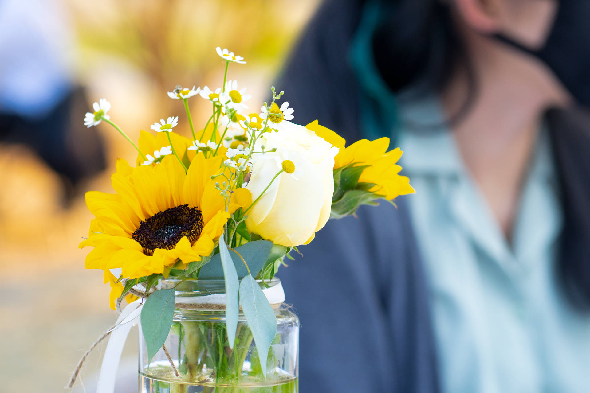 Sunflower Aesthetic In A Jar