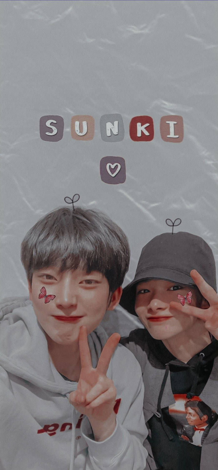 Sunki Duo Enhypen Aesthetic Background