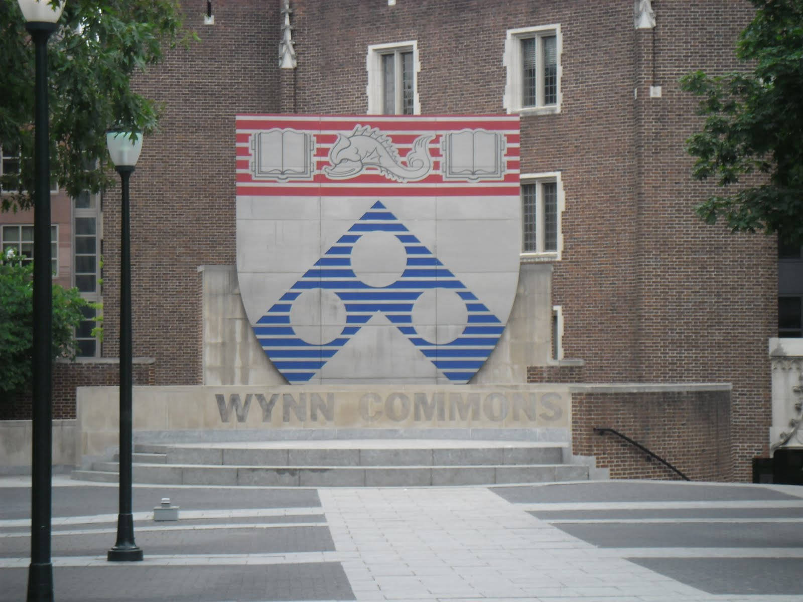 Sunny Day At Wynn Commons, University Of Pennsylvania Background