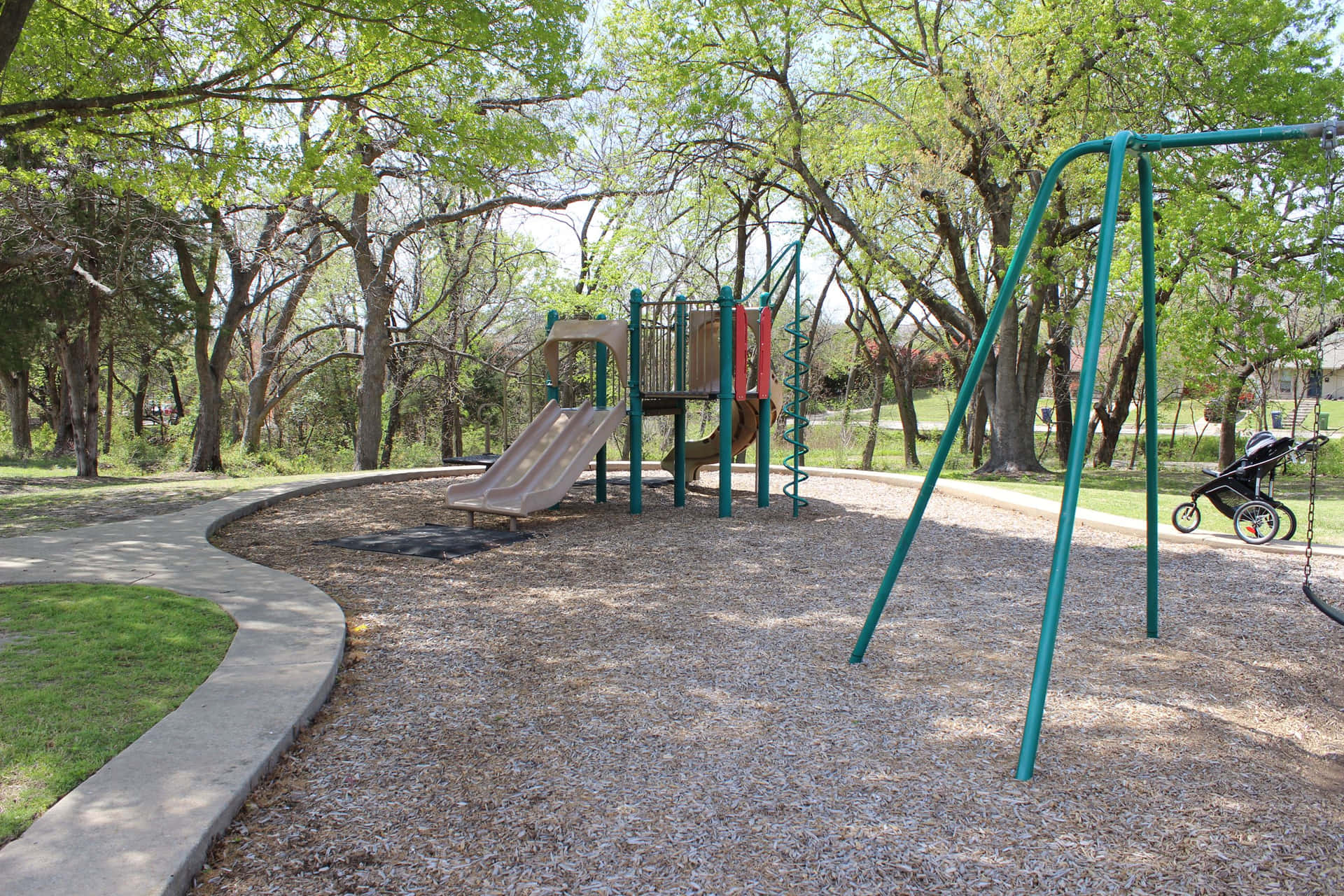 Sunny Day Playgroundat Independence Park