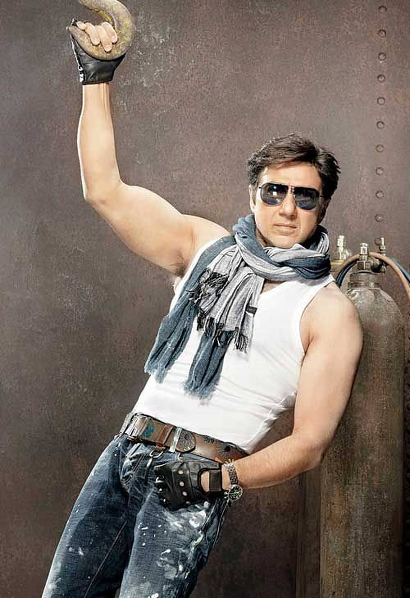 Sunny Deol Hunk Indian Actor Background
