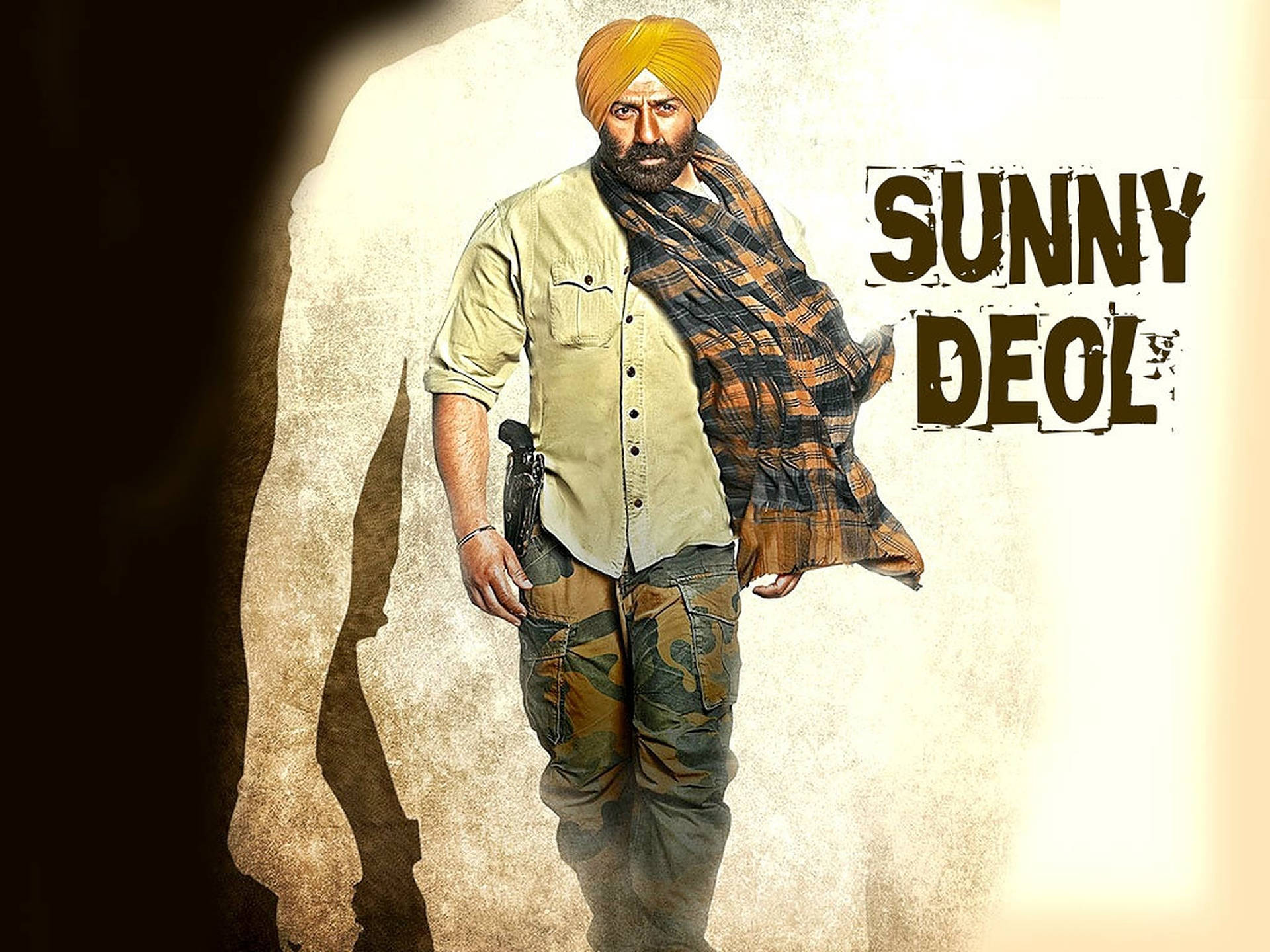 Sunny Deol Movie Poster Background