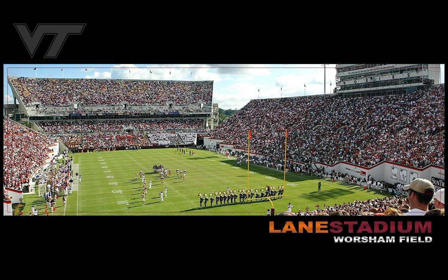 Sunny Lane Stadium Virginia Tech Background