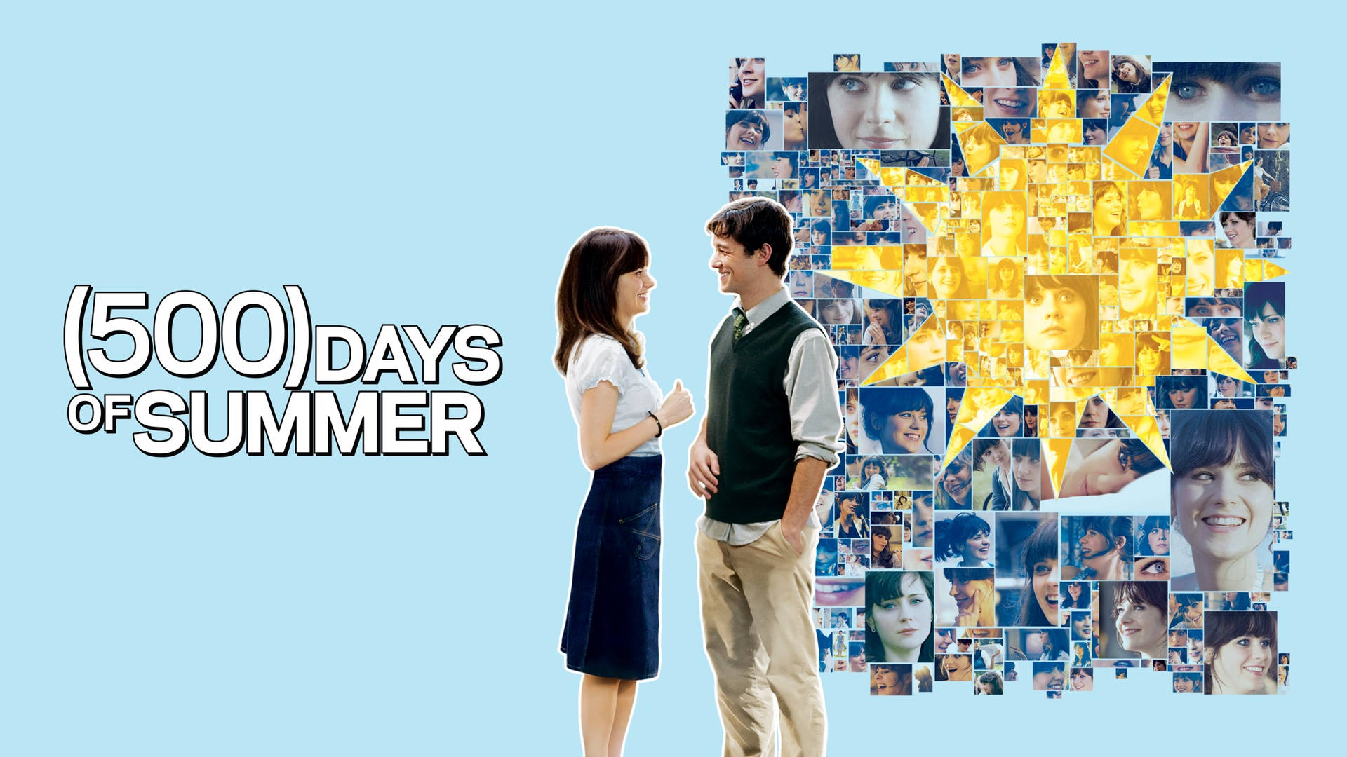 Sunny Poster 500 Days Of Summer Background