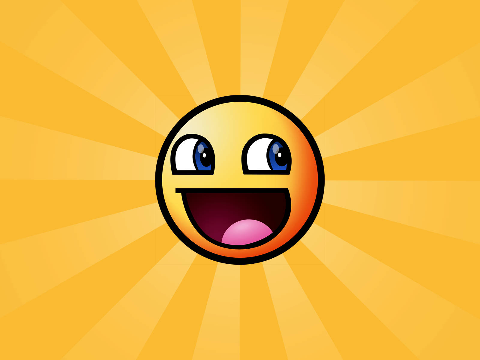 Sunny Smiley Face Background